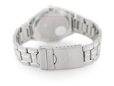 ZEGAREK MĘSKI PERFECT P186 - ORIENT Srebrna bransoleta Zielona tarcza + BOX
