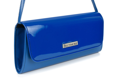 Chabrowa Damska Torebka Kopertówka Wieczorowa Beltimore W20 : Kolory - Niebieski