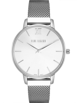 ZEGAREK DAMSKI Srebrna bransoleta siatka PAUL LORENS - PL12177B-3C1 + BOX