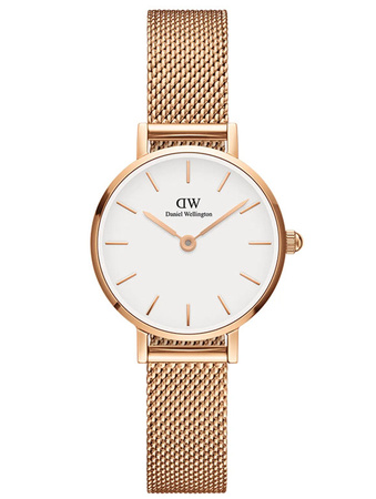 ZEGAREK DAMSKI DANIEL WELLINGTON DW00100219 Bransoleta różowe złoto + BOX