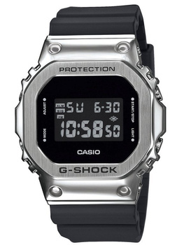 ZEGAREK MĘSKI CASIO G-SHOCK G-STEEL GM-5600-1ER Grafitowy pasek + BOX