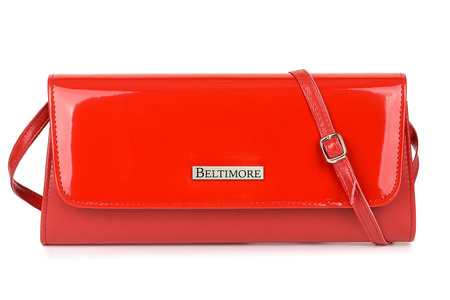 Czerwona Damska Torebka Kopertówka Wieczorowa Beltimore W20 : Kolory - Czerwony