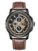 ZEGAREK MĘSKI NAVIFORCE NF9142 (zn087b) black/br. + BOX