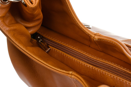 Torebka Skórzana Damska Duża Worek Pojemny Kamel Beltimore 970 : Kolory - Brązowy, Beżowy