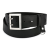 Pasek Męski Oficerski Wojskowy Solidny Beltimore W34 : Kolory - Czarny, Rozmiar Pasków - R.115-130 Cm