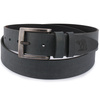 Pasek Męski Skórzany Premium Szeroki 4Cm Klasyczny Czarny Beltimore Jeans E11 : Kolory - Czarny, Rozmiar Pasków - R.115-130 Cm