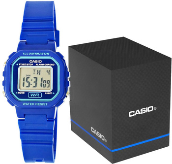 Zegarek Męski CASIO LA-20WH-2AEF Cyfrowy Niebieski pasek + BOX