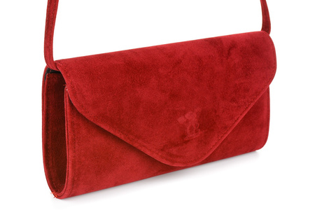 Bordowa Damska Torebka Kopertówka Na wesele bal imprezę Mała Beltimore W19