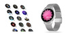 SMARTWATCH DAMSKI SREBRNA BRANSOLETA KOBIECY SPORT PULS SMS FB ZDJĘCIA G. Rossi SW015-3