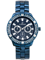 ZEGAREK DAMSKI G. ROSSI - CORE Granatowa bransoleta  + BOX