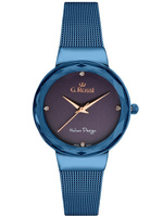 ZEGAREK G. ROSSI - 11184B-6F3 (zg785f) blue/violet + BOX