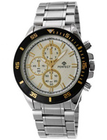 Zegarek Męski PERFECT M154-5 Srebrna bransoleta