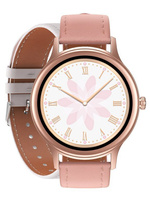 SMARTWATCH DAMSKI PACIFIC 18-6 - DWA PASKI: Różowy / Biały (sy015f)