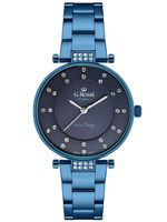 ZEGAREK DAMSKI G. ROSSI - C5131B-6F1 Niebieska bransoleta + BOX
