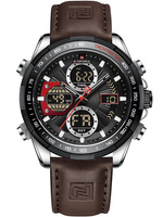 ZEGAREK MĘSKI NAVIFORCE NF9197L S/B/D.BN + BOX