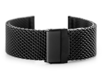 Bransoleta Pacific 10 - siatka HQ - czarna 20mm