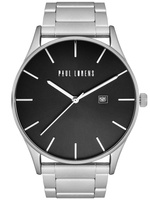 ZEGAREK MĘSKI PAUL LORENS - PL7028B2-1C1 Srebrna bransoleta + BOX