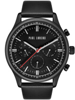 ZEGAREK MĘSKI PAUL LORENS - PL10602A2-1A3 Czarny pasek skórzany + BOX
