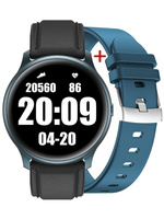 SMARTWATCH MĘSKI G. Rossi G.RSWSF1-6F1-1 Czarny niebieski + dodatkowy PASEK