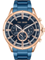 ZEGAREK MĘSKI PAUL LORENS - PL13605B-6F3 Granatowa bransoleta + BOX
