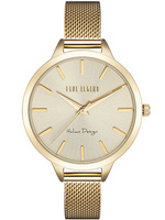 ZEGAREK DAMSKI PAUL LORENS - PL10296B-4D1 Złota bransoleta mesh + BOX