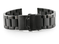 Bransoleta Pacific Model 3 solid - czarna 20mm