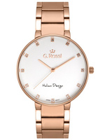 ZEGAREK G. ROSSI - 11155B2-3D3 (zg784e) r.gold + BOX