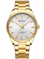 ZEGAREK MĘSKI CURREN 8425 Złota bransoleta + BOX
