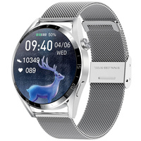 SMARTWATCH MĘSKI PACIFIC 42-02 - ROZMOWY BLUETOOTH, ASYSTENT GŁOSOWY (sy035b)