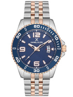 ZEGAREK MĘSKI DANIEL KLEIN 12876-5 Srebrno złota bransoleta + BOX