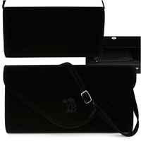 Czarna Damska Torebka Kopertówka Mała Beltimore W19 : Kolory - Czarny