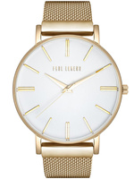 ZEGAREK DAMSKI PAUL LORENS - PL10401B-3D1 Złota bransoleta siatka + BOX