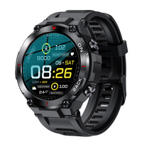 Smartwatch Gravity GT8-1 Czarny pasek SPORT ROZMOWY POGODA