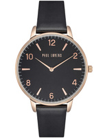 ZEGAREK DAMSKI PAUL LORENS - PL12177A6-1A3 Czarny pasek skórzany + BOX