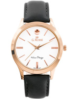 ZEGAREK G. ROSSI - 10398A-3G3 (zg783g) r.g./gray + BOX