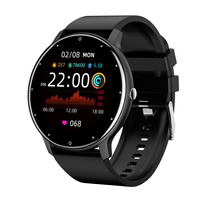 Smartwatch męski Czarny pasek gumowy sportowy Puls Kroki Gravity GT1-3 