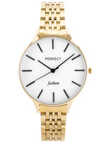 ZEGAREK DAMSKI PERFECT S355-05 Złota bransoleta + BOX