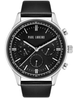 ZEGAREK MĘSKI PAUL LORENS - PL10602A2-1A1 Czarny pasek skórzany + BOX