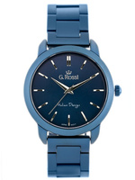 ZEGAREK DAMSKI G. ROSSI - 10659B Granatowa bransoleta + BOX