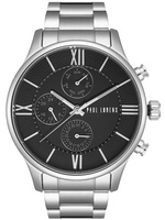 ZEGAREK MĘSKI PAUL LORENS - PL11652B6-1C1 Srebrna bransoleta + BOX